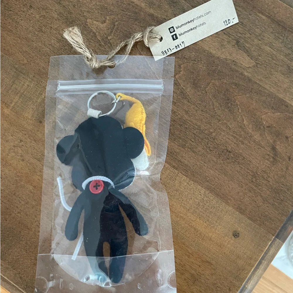 Felt Monkey Key Chain from Blumonkey Resort